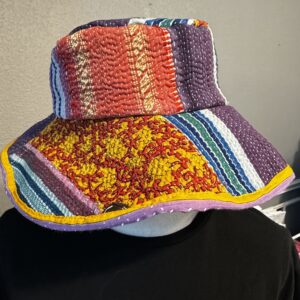 Indian Kantha Bucket Hats